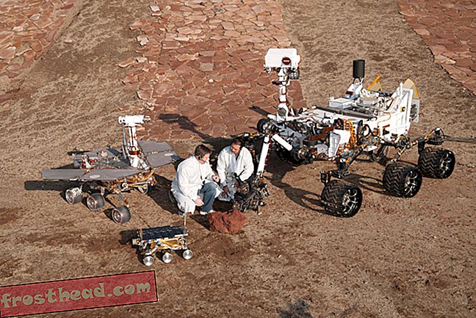 Nasin priložnostni rover je razvil robotsko demenco