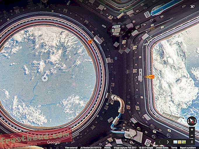 Avastage rahvusvaheline kosmosejaam Google Street View abil