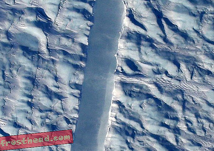 noticias inteligentes, ciencia de noticias inteligentes - La NASA descubre una nueva grieta en el glaciar de Groenlandia