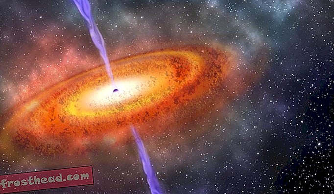 Les scientifiques découvrent l'ancien trou noir de l'aube de l'univers