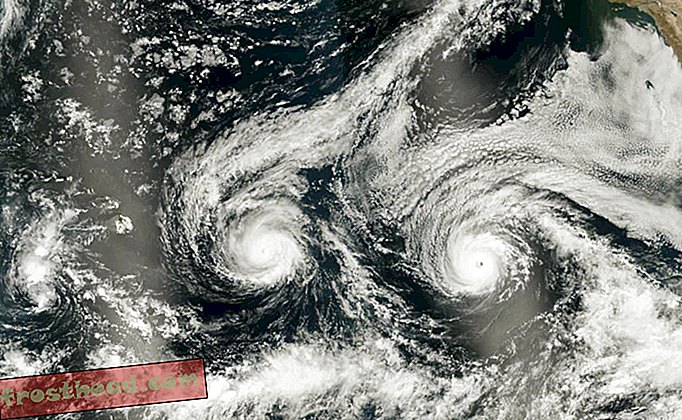 Tiede Havaijin kaksinkertaisen hurrikaanin takana