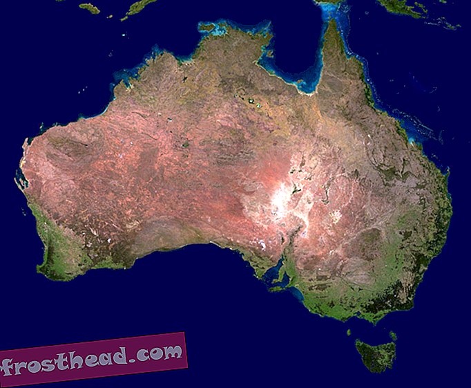 Forskere Find en del af Nordamerika fastgjort til Australien
