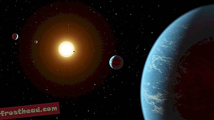 Borgerforskere opdager et usædvanligt femplanet solsystem