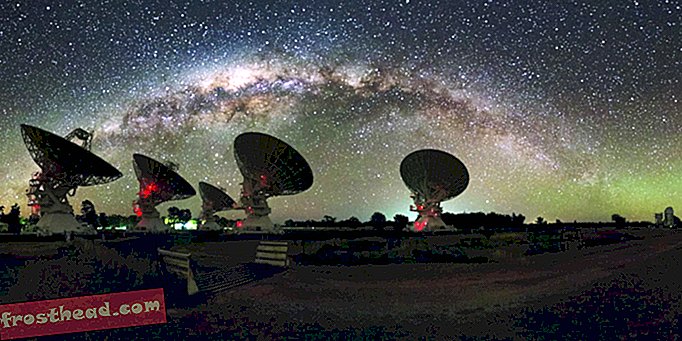 Los astrónomos finalmente rastrearon una extraña onda de radio en su origen