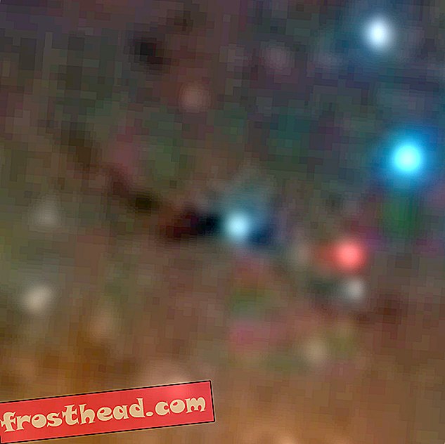 Nebula întunecată ascunde un șir strălucit de stele pentru bebeluși