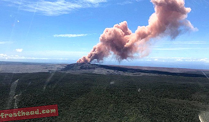 έξυπνες ειδήσεις, έξυπνες επιστήμες ειδήσεων - Το ηφαίστειο Kilauea της Χαβάης ανοίγει τη γη, θέτοντας σε κίνδυνο τις γειτονιές με τη λάβα