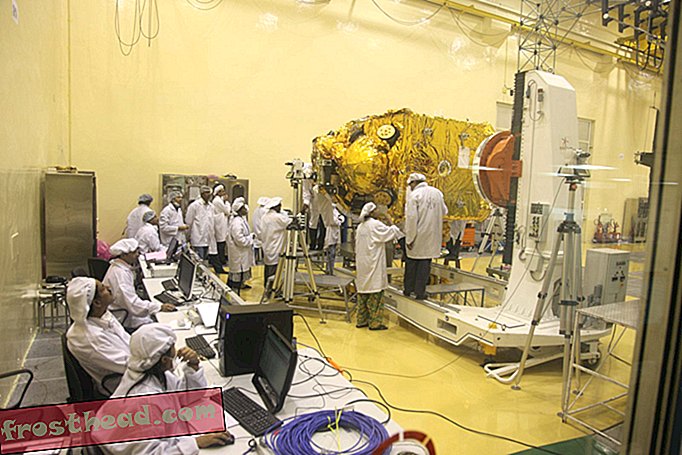 India's ruimteagentschap heeft het bij de eerste poging tot Mars gehaald