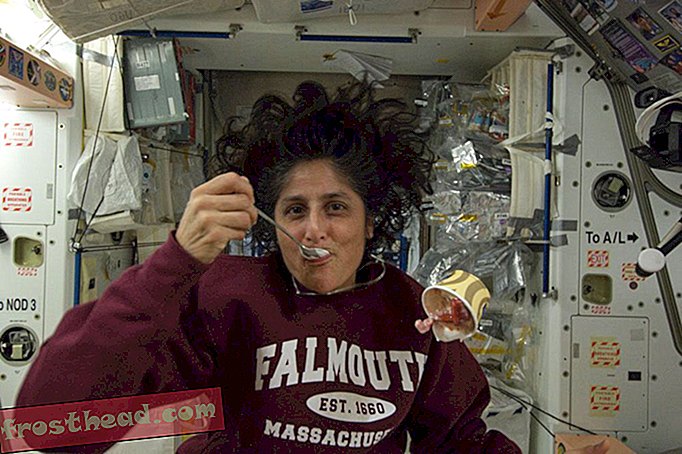 Nouvelles intelligentes, science de l'information intelligente - Les astronautes de l'ISS savourent une vraie crème glacée