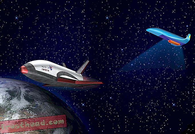 स्मार्ट समाचार, स्मार्ट समाचार विज्ञान - भारत की स्पेस एजेंसी जस्ट ने मिनी स्पेस शटल लॉन्च किया