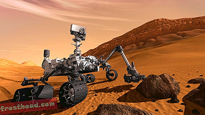 Rover může na Marsu najít zdroj vody pro lidi