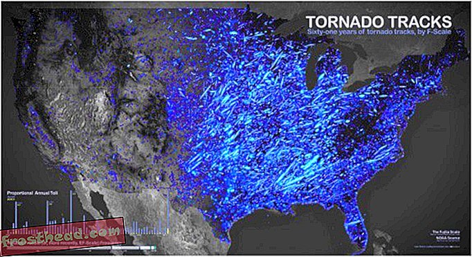 Hoe de schaal van de Oklahoma Tornado te begrijpen