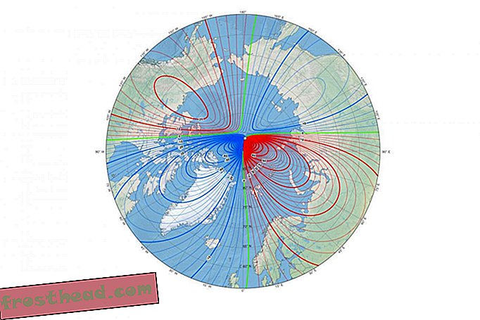 Nouvelles intelligentes, science de l'information intelligente - Le Nord magnétique se dirige vers la Sibérie, des scientifiques déconcertants