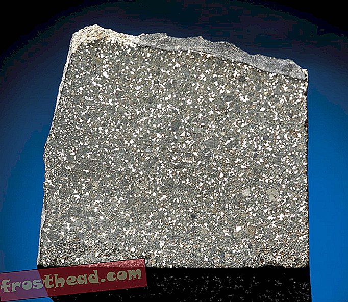 Un morceau de météorite qui a frappé une femme se vend plus que son poids en or