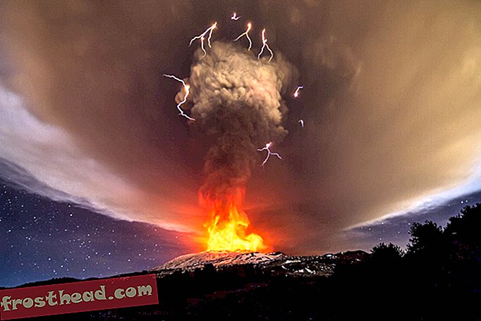 Se Mount Etna og Momotombo udbrud i al deres herlighed