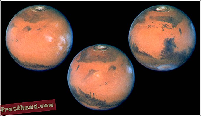 Wetenschappers onderzoeken de meteorieten van Mars en denken dat ze het ontbrekende water van de rode planeet hebben gevonden