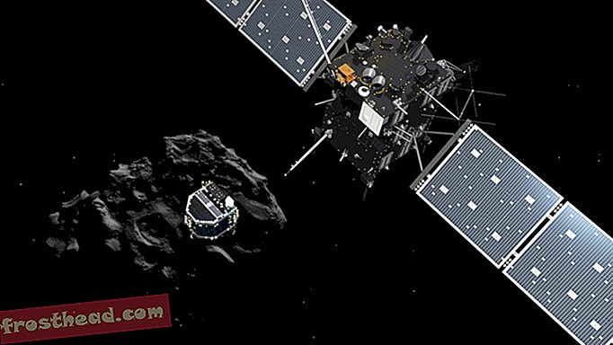 Kosmoselaev Philae kinnitas orgaaniliste molekulide olemasolu komeedil, millele see maabus
