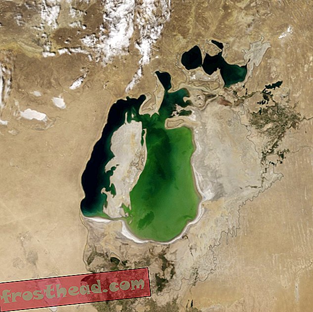 Aral-meri on aika paljon mennyt