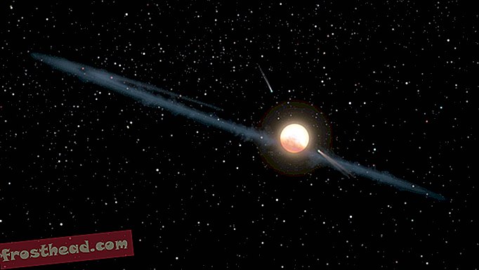 Støv, ikke en fremmed Megastruktur, forårsager sandsynligvis mærkelige blink i Tabbys stjerne lysstyrke