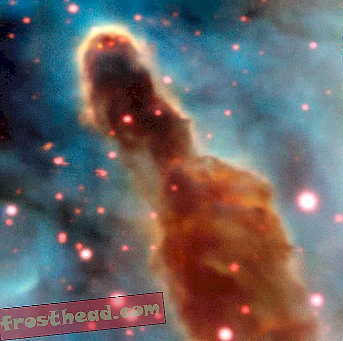 smarte nyheder, smarte nyhedsvidenskab - Fantastiske billeder Fang Carina Nebula's "Destillationssøjler"