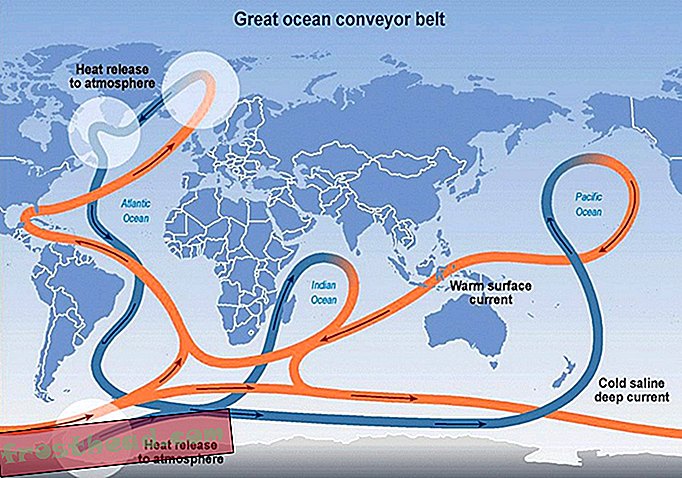 Το ρεύμα του Ωκεανού που κρατά την Ευρώπη θερμό είναι αδύναμη