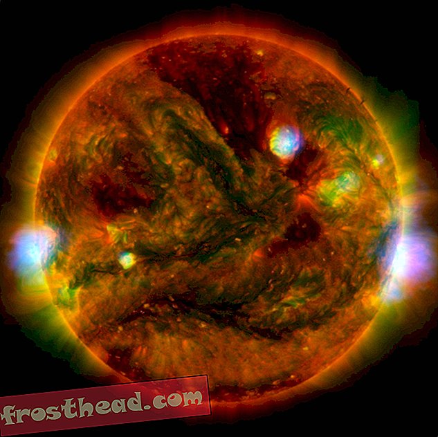 паметне вести, паметне науке о вестима - Ево како Сунце изгледа кроз рендгенски телескоп