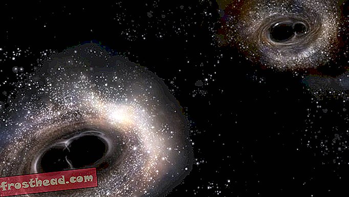 noticias inteligentes, ciencia de noticias inteligentes - Golpe de ondas gravitacionales dos veces
