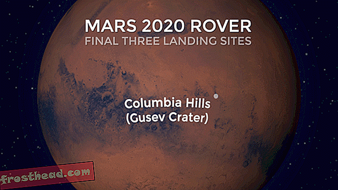 Tutustu NASA: n kolmeen vaihtoehtoon vuoden 2020 Mars Rover Landingiin