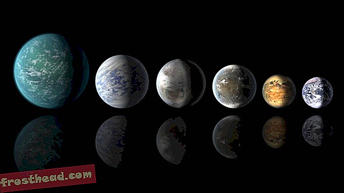 Een derde van de exoplaneten kunnen waterwerelden met oceanen zijn honderden kilometers diep