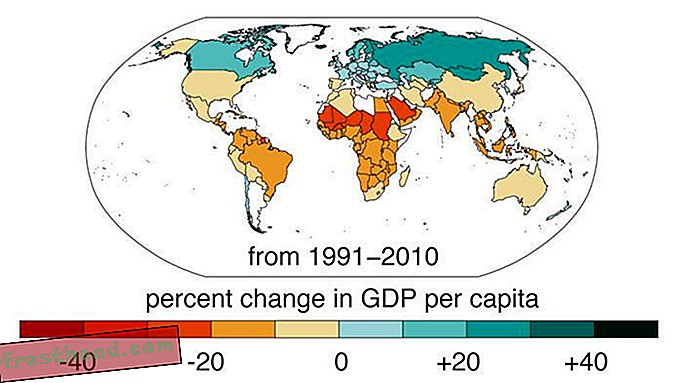 έξυπνες ειδήσεις, έξυπνες επιστήμες ειδήσεων - Οι πλούσιοι παίρνουν πλούσιοι κάτω από την αλλαγή του κλίματος, 50 χρόνια των παρουσιάσεων δεδομένων