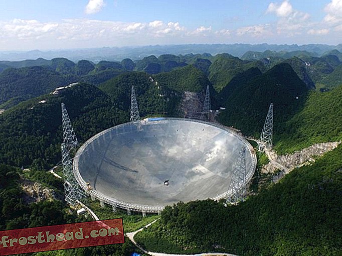паметне вести, паметне науке о вестима - Кина се пребацује на највећи свјетски радио-телескоп