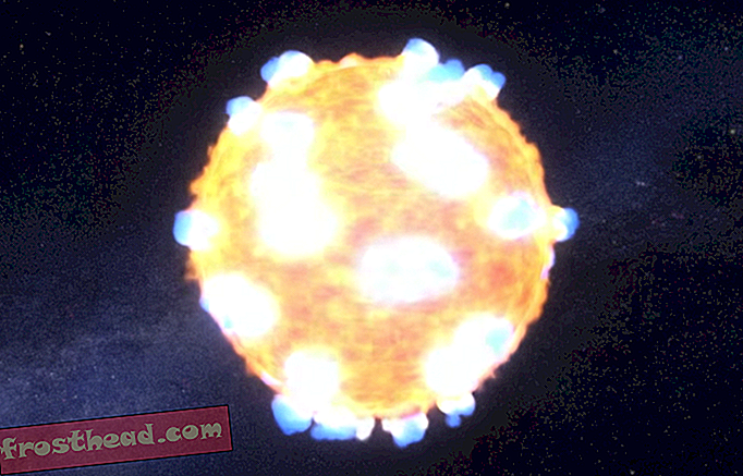 Η NASA καταστέλλει το πρώτο Shockwave της Supernova
