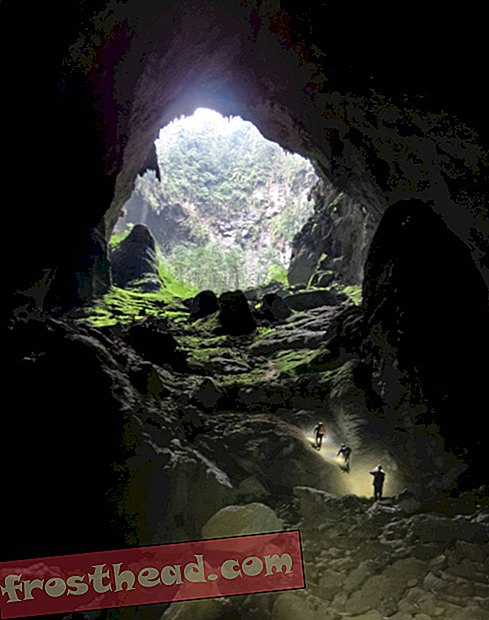 Bekijk een drone Verken 's werelds grootste grot