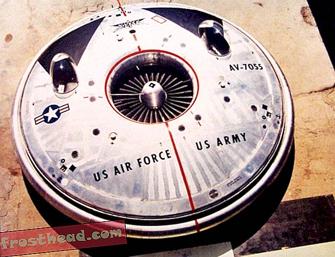 Yhdysvaltain ilmavoimien suunnitelma rakentaa lentävä lautanen