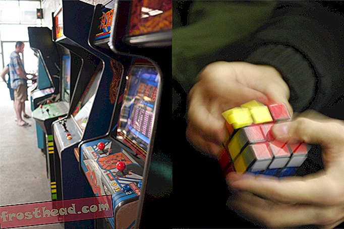 Igre v stari šoli se vrnite - kako se arkadne in Rubikove kocke spet ohladijo