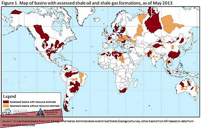 Gdzie na świecie odwiedzi Fracking Boom?