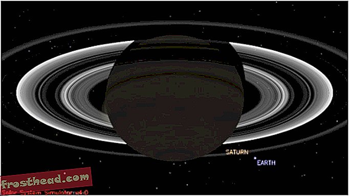 noticias inteligentes, noticias inteligentes - ¡Sonreír!  Un satélite alrededor de Saturno está por tomar tu foto