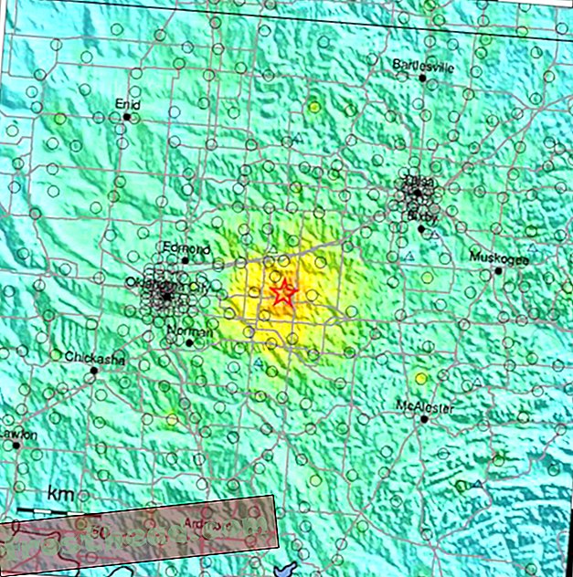 De grootste aardbeving ooit in Oklahoma is waarschijnlijk door de mens gemaakt