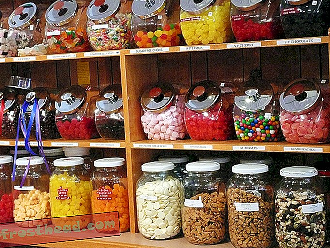 Die Physik des Essens von Süßigkeiten