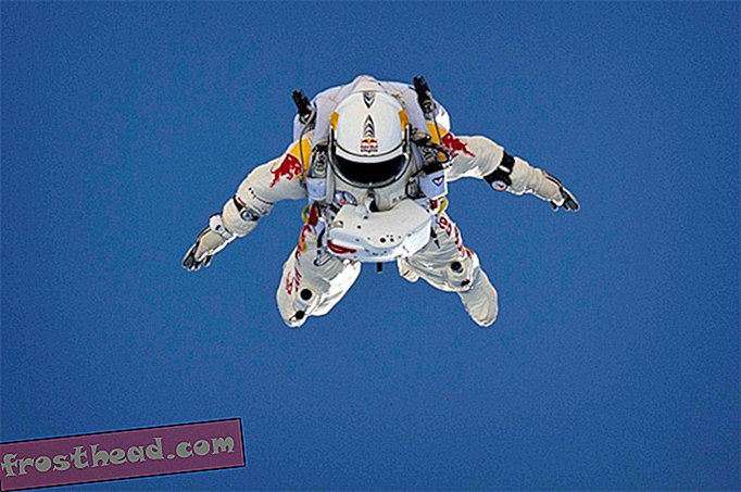 Skydiver planlegger å bryte lydbarrieren ved å hoppe fra 120 000 føtter