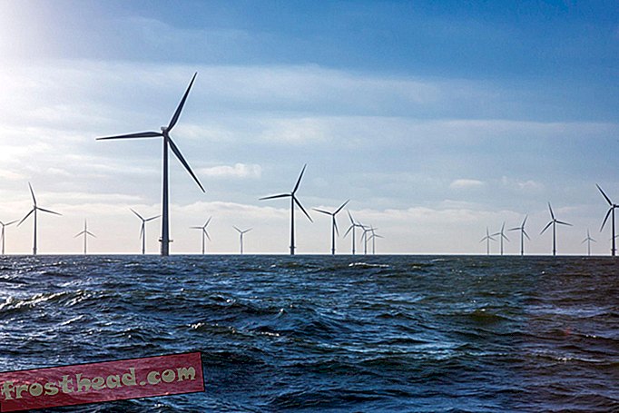 La production éolienne en mer en Amérique va devenir grosse