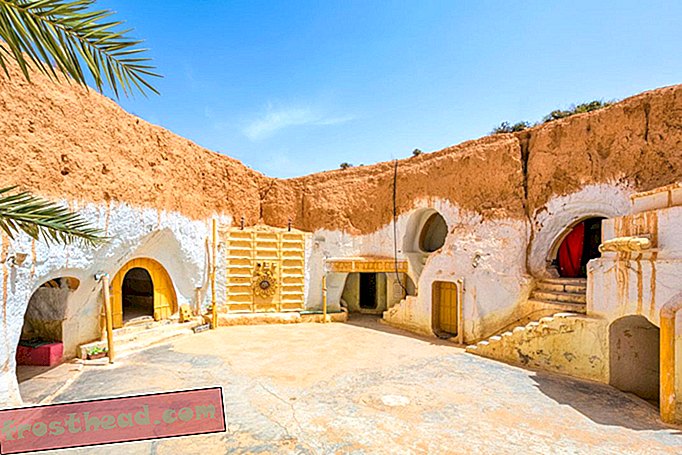Lugar de rodaje de Sidi Driss para Star Wars en Matmata, Túnez