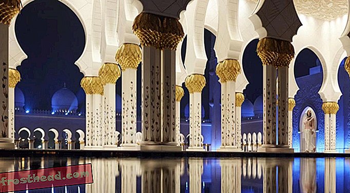 Gran mezquita de Abu Dhabi Sheikh Zayed
